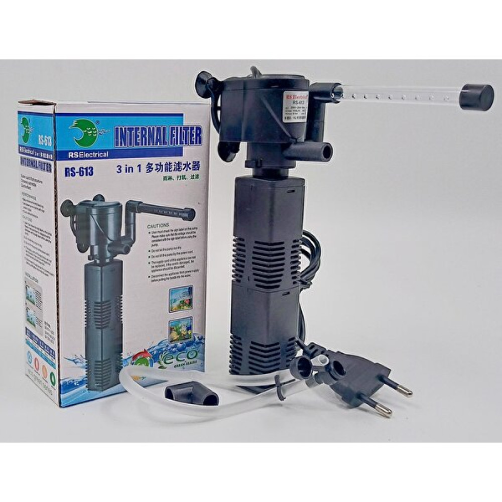 Rs Electrical Rs 613 Akvaryum Iç Filtre 5W 450 L/h Evcil Hayvan Ürünleri Fiyatı