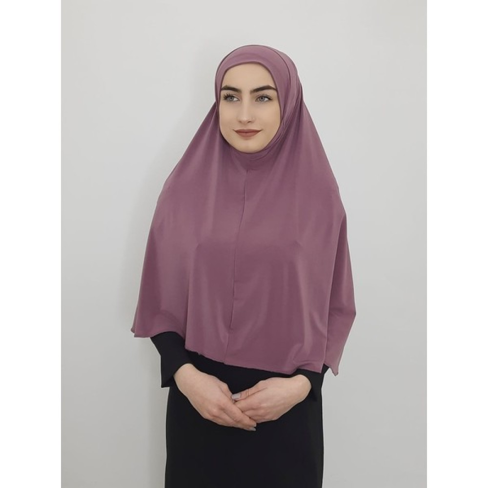 R&S Modibone Tek Parca Pratik Büyük Hazır Esarp Hijap Leylak Renk Namaz Örtüsü Eşarp Fiyatı