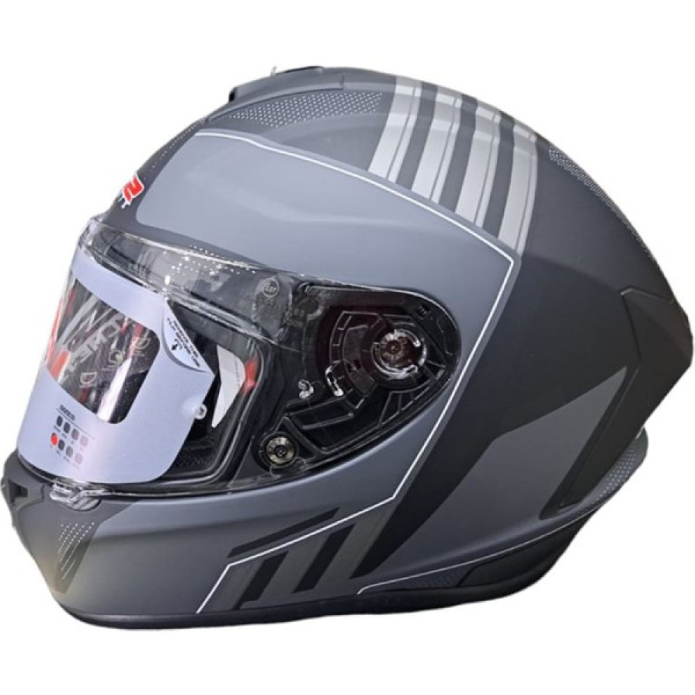 Rs2 Helmets Kapalı Kask (Mat Siyah/grı) - 2XL Motorsiklet Kaskları Fiyatı