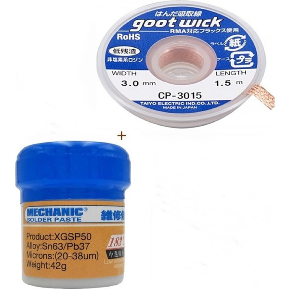 Rsl Mechanic Krem Lehim Sıvı Lehim Mechanic Solder Paste 42Gr Lehim Emme Temizleme Teli 3Mm Oto Boyaları Fiyatı