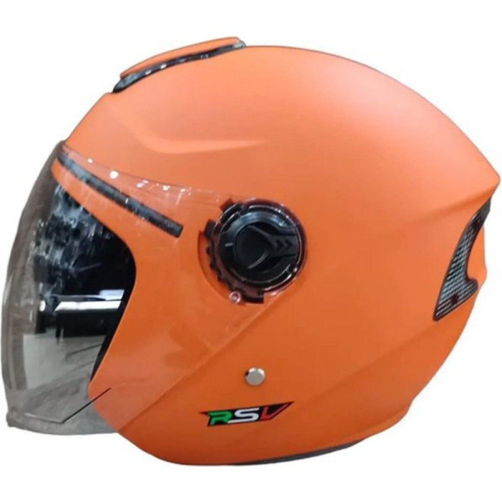 Rsv 618 Açık Motosiklet Kaskı - Mat Turuncu - M Motorsiklet Kaskları Fiyatı