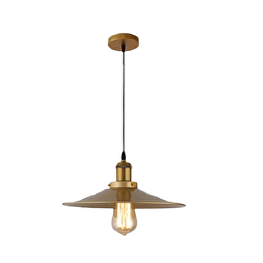 Rsylight Dylight Retro Metal Eskitme Kaplama Tekli Metal Sarkıt Avize Çap:40 Cm Avize Fiyatı