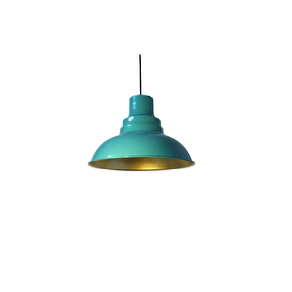 Rsylight Dylight Retro Metal Turkuaz Mavi Dekoratif Rustik Metal Sarkıt Avize Çap:30 Cm Avize Fiyatı