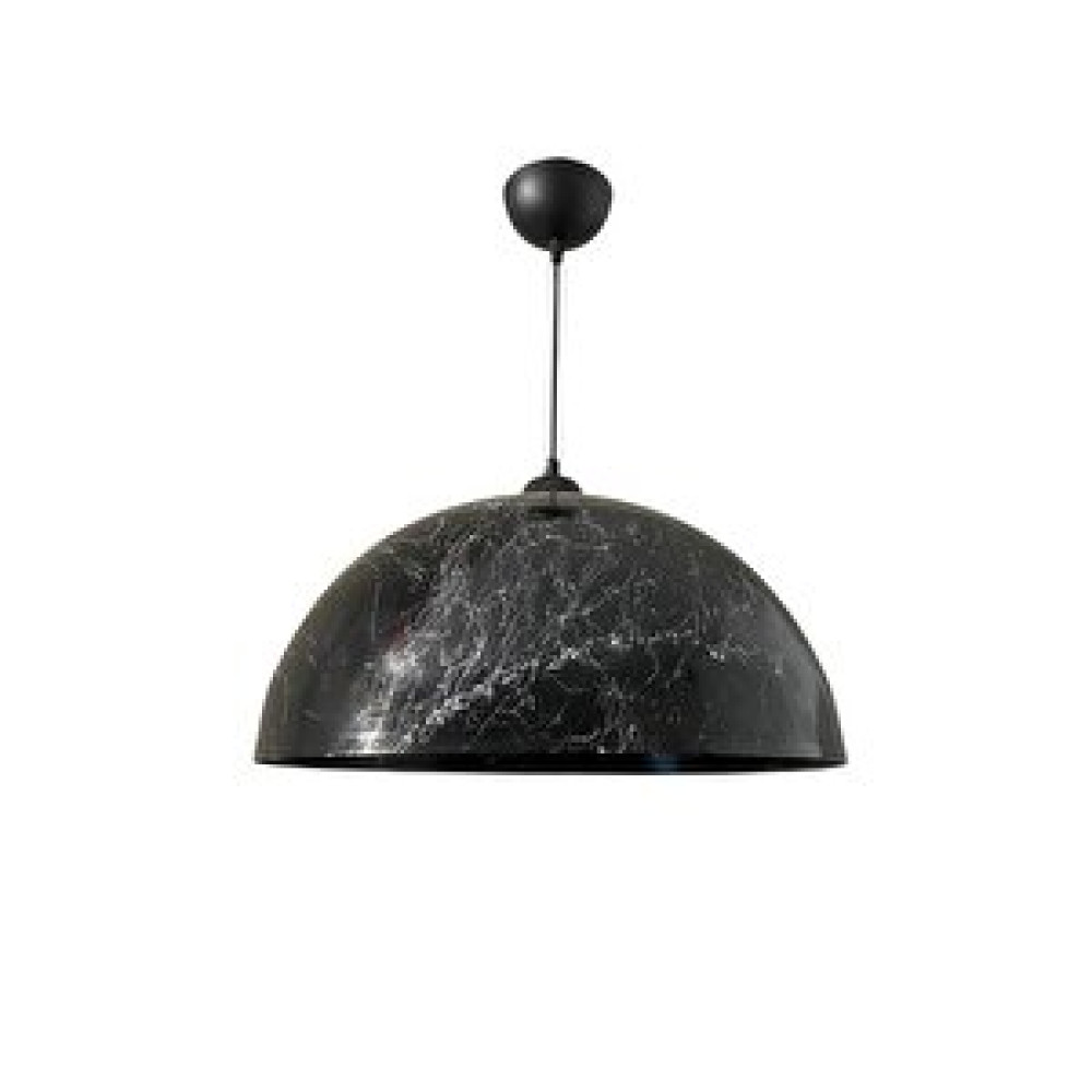 Rsylight Dylight Retro Siyah Mermer Desenli Dekoratif Tekli Rustik Metal Sarkıt Avize 40 Cm Avize Fiyatı