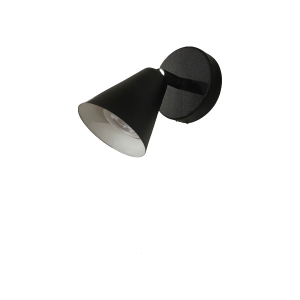 Rsylight Metal Mafsallı Siyah Spot 180 Derece Armatür Aplik Günışığı LED Ampullü - 0 Aplikler Fiyatı
