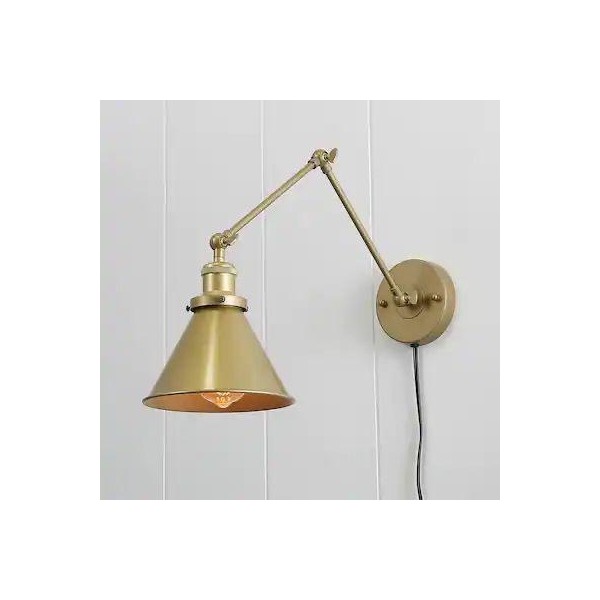 Rsylight Retro Eskitme Kaplama Kablolu Fişli Metal Mafsallı Akrobatik Dekoratif Rustik Aplik - 0 Aplikler Fiyatı