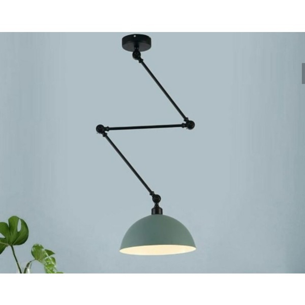Rsylight Retro Metal Akrobatik Mafsallı Dekoratif Tavan Tekli Sarkıt - Siyah Avize Fiyatı