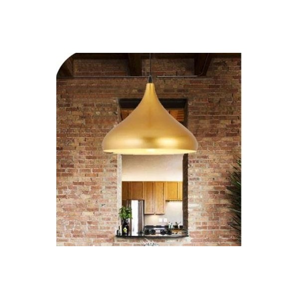 Rsylight Retro Metal Dekoratif Gold Rustik Tekli Sarkıt Avize Çap 43 cm - Renkli Avize Fiyatı