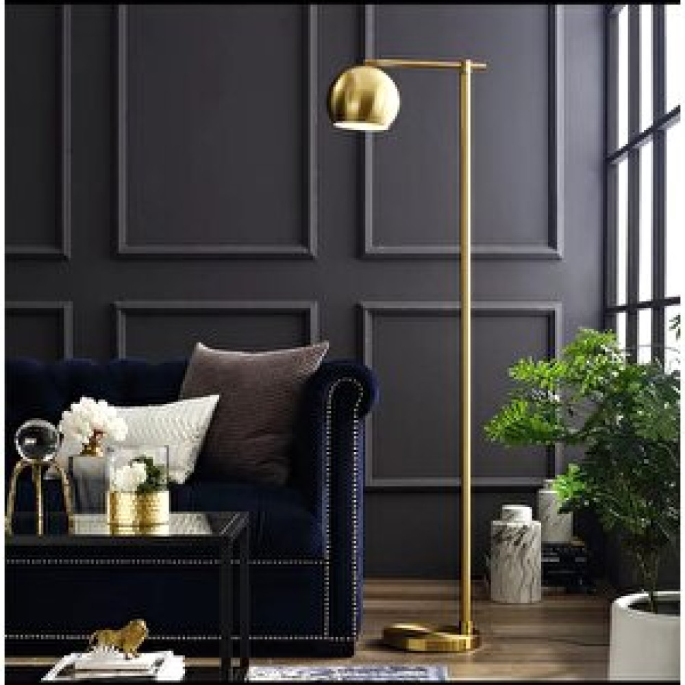 Rsylight Retro Metal Dekoratif Rustik Gold Köşe Lambası Lambader Başlık Lambader Fiyatı