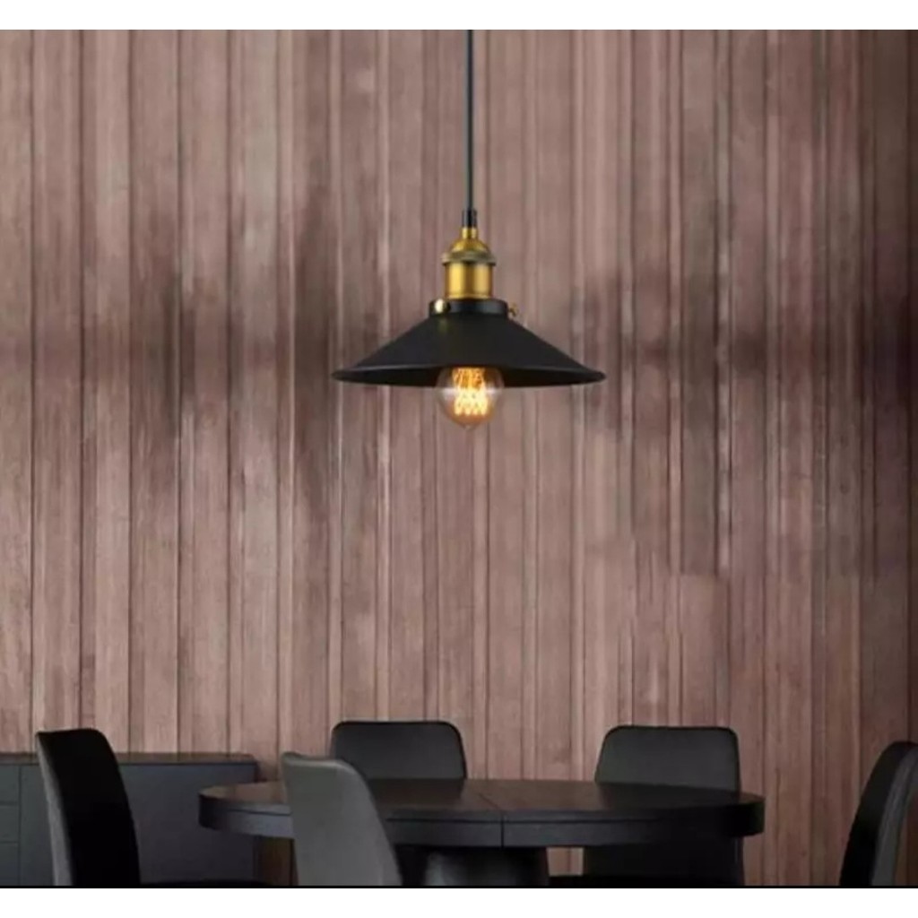 Rsylight Retro Rustik 23CM Sarkıt Avize - Siyah Avize Fiyatı