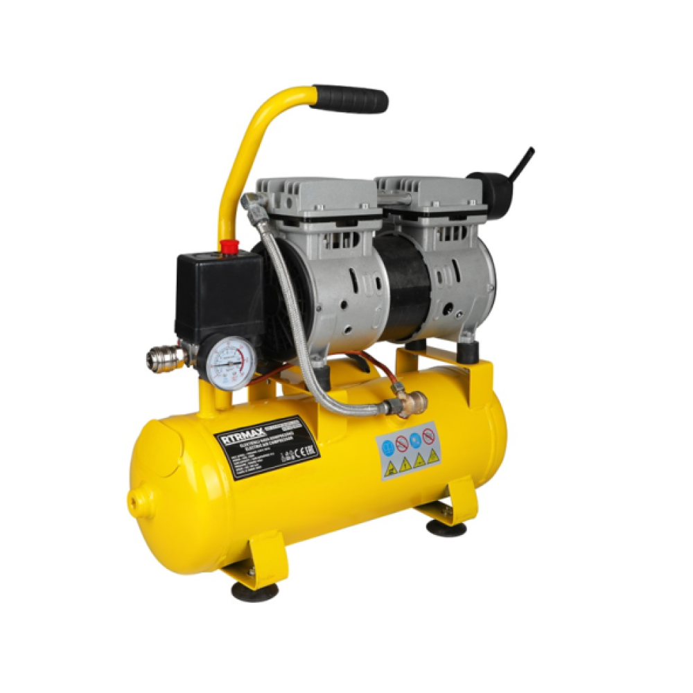 Rtm730 Sessız Hava Kompresoru 9 Lt 0.75 Hp/0.55 Kw Rtrmax Hava Kompresörü Fiyatı