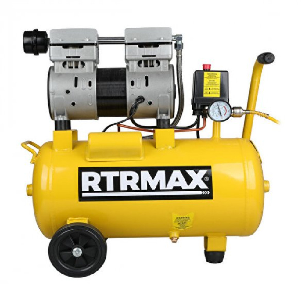 Rtm732 Sessız Hava Kompresoru 24 Lt 1.0 Hp/0.75 Kw Rtrmax Hava Kompresörü Fiyatı