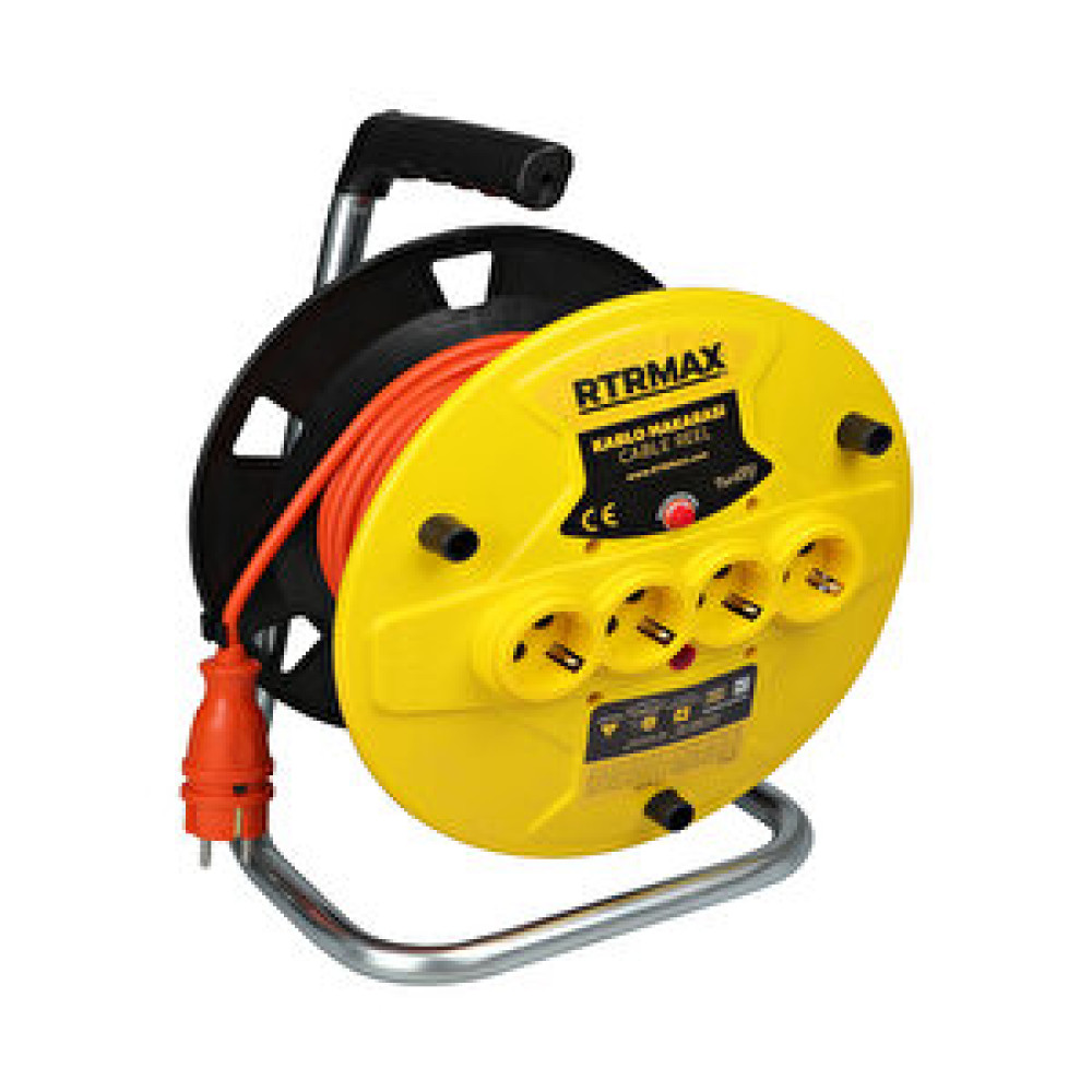 RTRMAX Makaralı Kablo Açık Tip 20mt 3x1,5 Mm Prizler Fiyatı