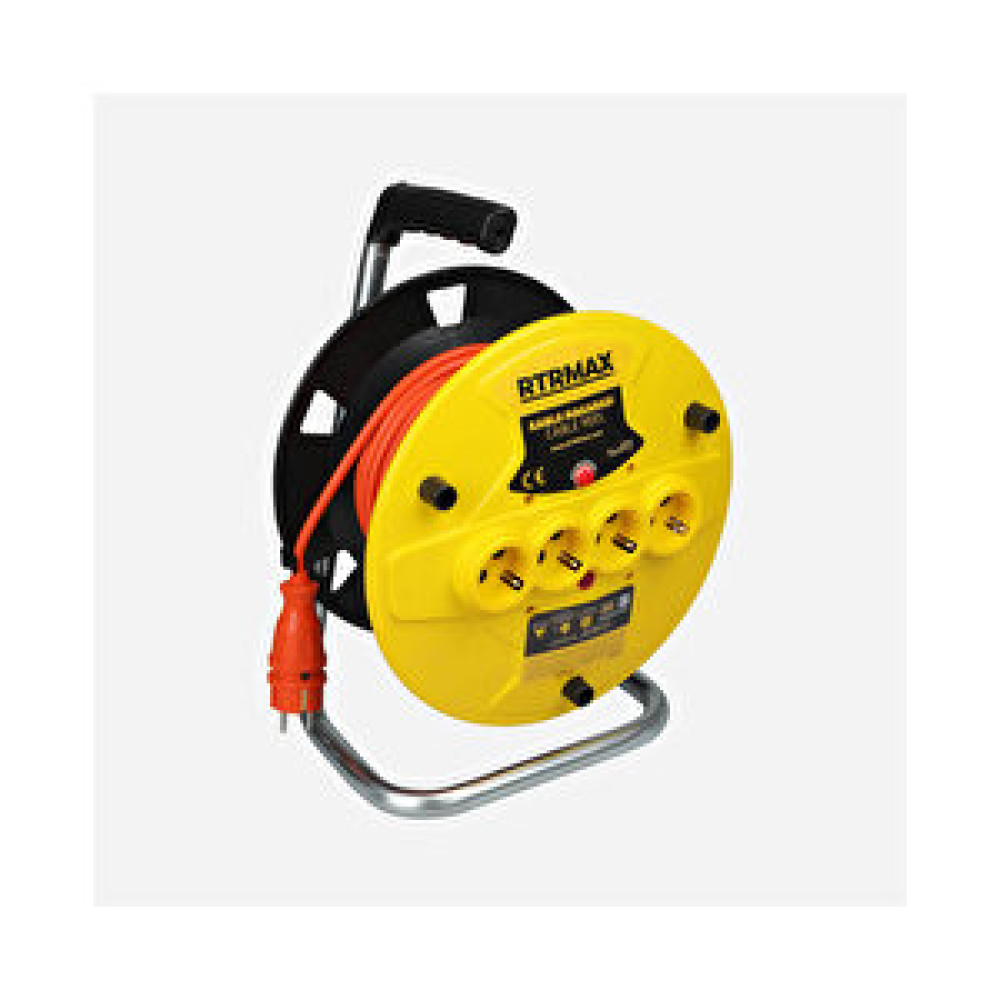 RTRMAX Makaralı Kablo Açık Tip 35mt 3x1,5 Mm Prizler Fiyatı