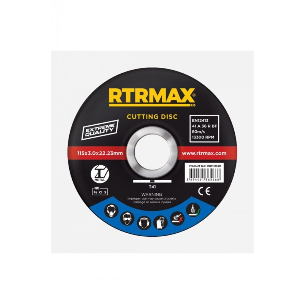 Rtrmax Rdm35030a Metal Kesme Diski 350 X 3.0 X 25.4 Mm Taşlama Makinesi Fiyatı