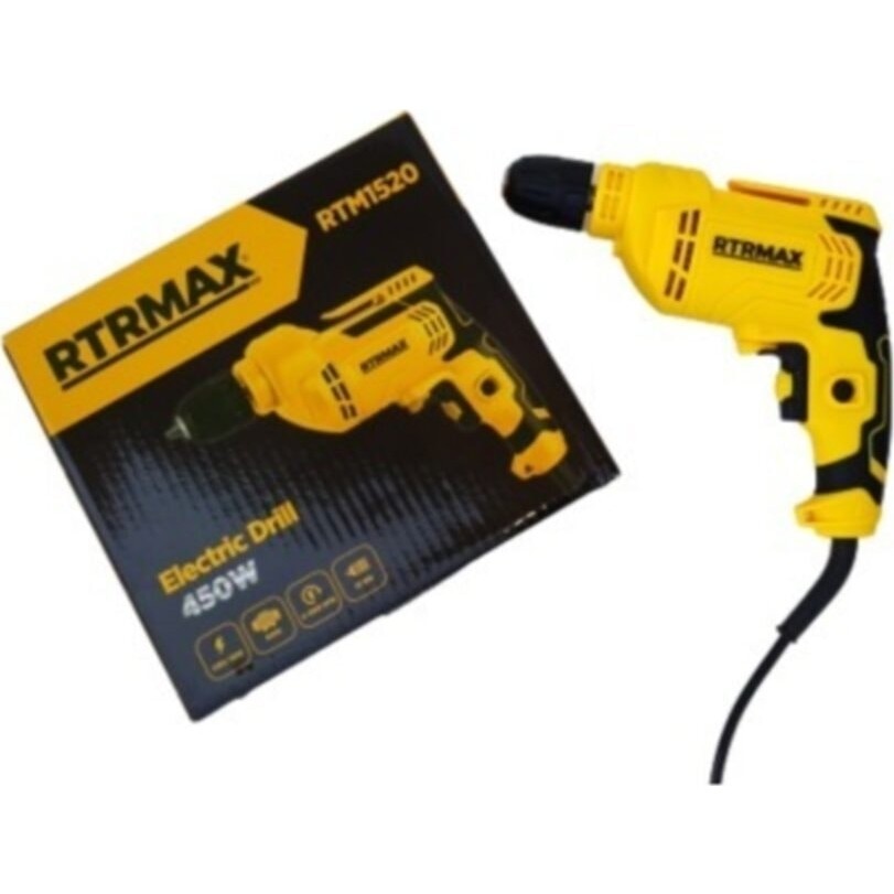 Rtrmax RTM1520 Darbesiz Elektrikli Matkap 10MM 450W Matkaplar Fiyatı