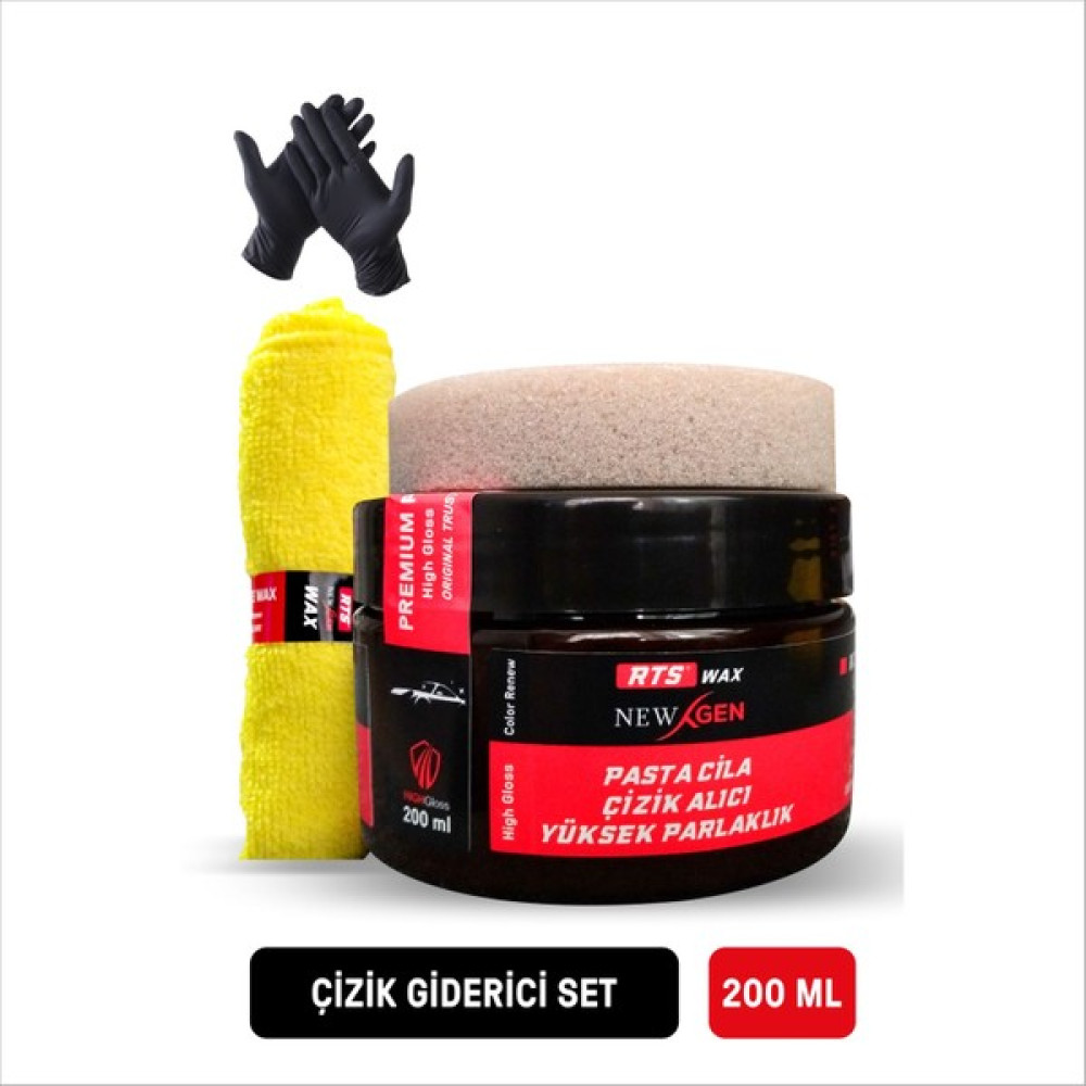 RTS Tech Araba Oto Çizik Giderici, Parlatıcı, Pasta Cila Seti, Oto Bakım, Boya Koruma 250 ml Oto Çizik Giderici Fiyatı
