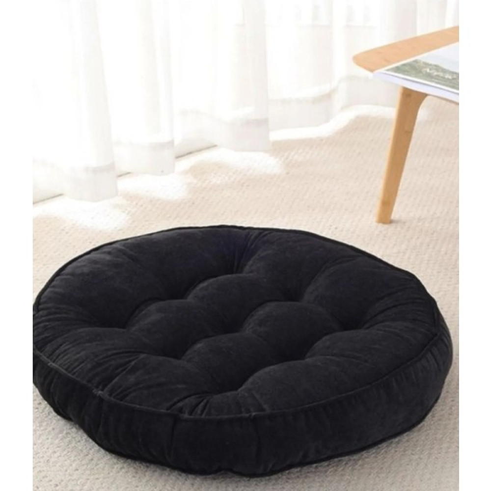 Rual Yer Minderi Bahçe&balkon Minderi Yuvarlak Puf Babyface Kumaş 60CM - Antrasit Puf Fiyatı
