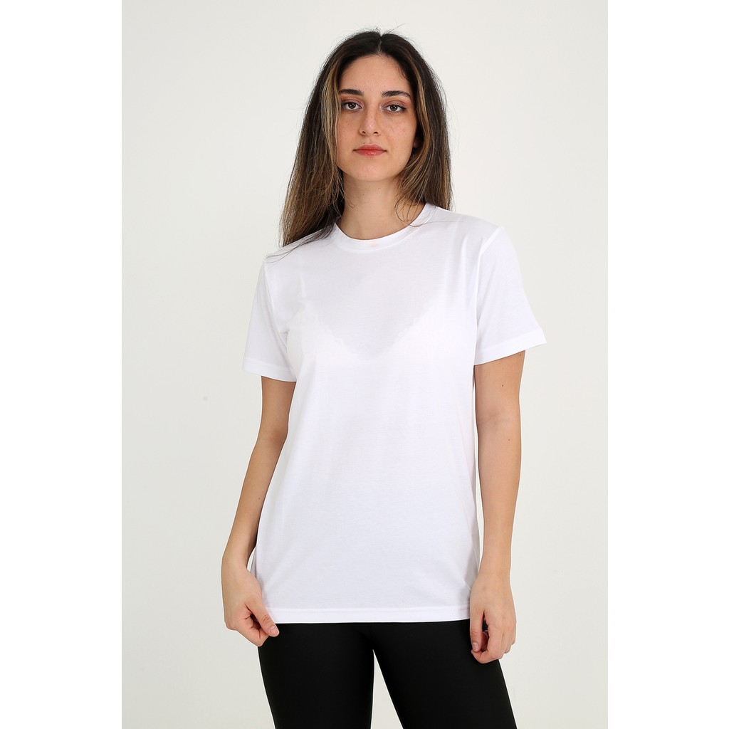 Rubadi Kadın Beyaz T-Shirt. Regular Fit (Normal) Kalıp, Basic Model Giyim & İç Giyim Fiyatı