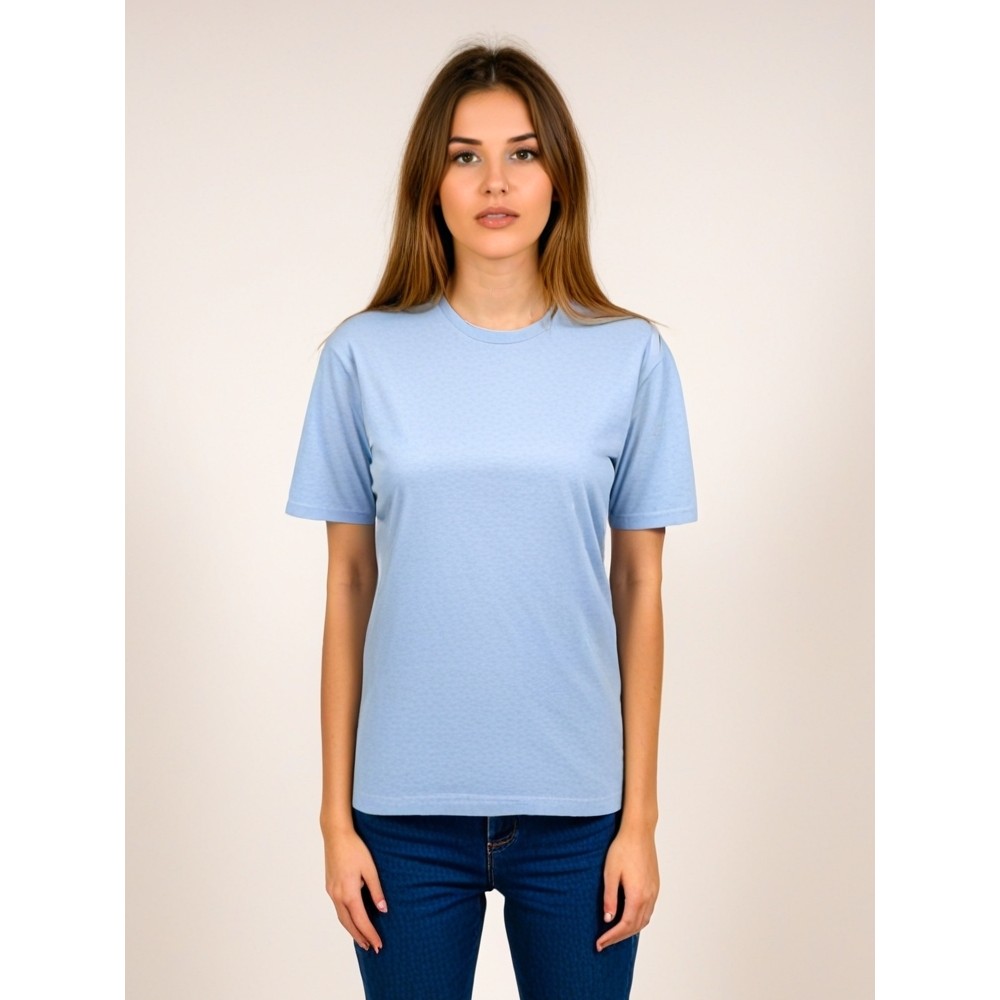 Rubadi Kadın Buz Mavi T-Shirt. Regülar Fit (Normal) Kalıp, Basic Model. Giyim & İç Giyim Fiyatı
