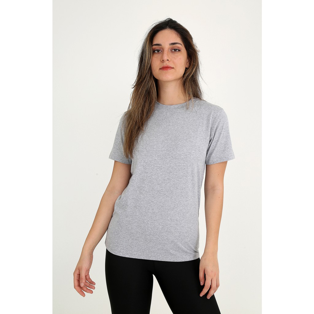 Rubadi Kadın Gri T-Shirt. Regular Fit (Normal) Kalıp, Basic Model Giyim & İç Giyim Fiyatı