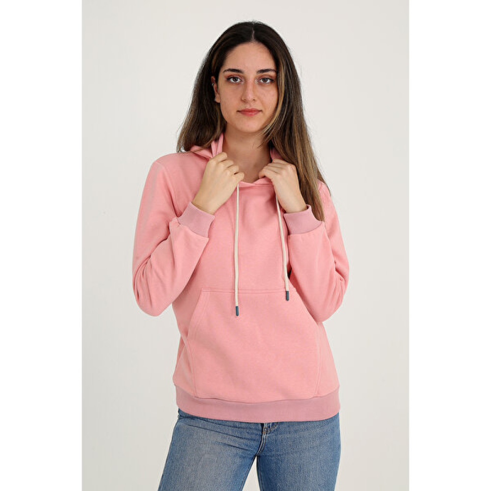 Rubadi Kapüşonlu Somon Sweatshirt Bayan Sweatshirt Fiyatı
