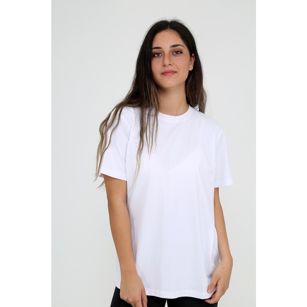 Rubadi Oversize (bol ve geniş kesim) Beyaz T-Shirt. Bisiklet Yaka, Basic, Salaş Model Giyim & İç Giyim Fiyatı