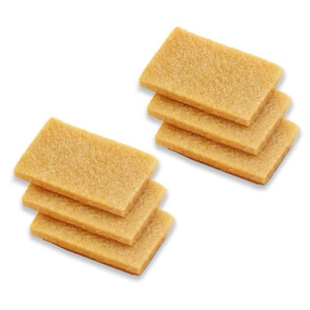 Rubber Cement Eraser, Glue and Residue Eraser Pick-Up Eraser Rubber Cement Cleaner for Removing Adhesive Rubber Cleaning Eraser for Residues - 6PCS