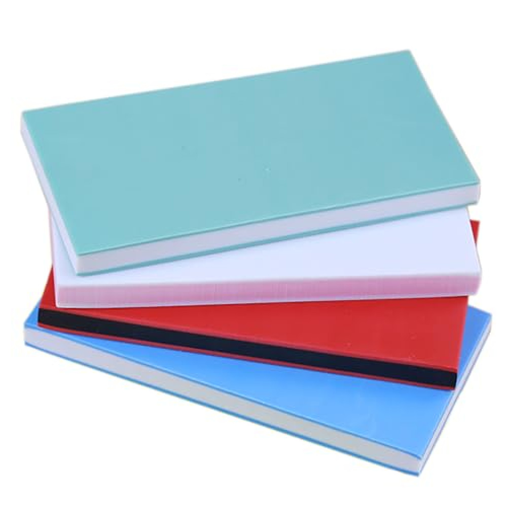 Rubber Stamp Carving Blocks, 4 Pcs Colorful 3.9 Inch x 1.97 Inch x 0.7 Inch TPR Rubber Blocks for DIY Carving (Color)