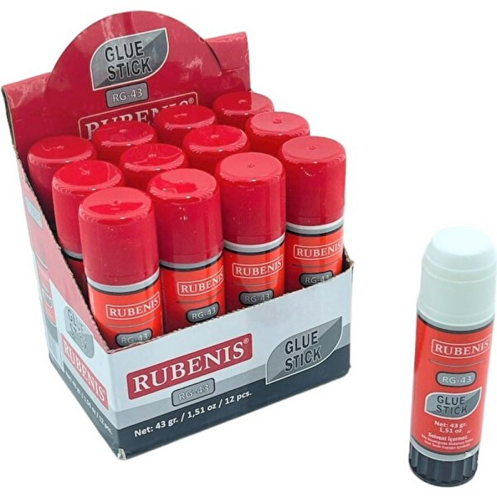 Rubenis 43 Gr. Stick Yapıştırıcı 12 Adet Yapıştırıcı - Tutkal Fiyatı