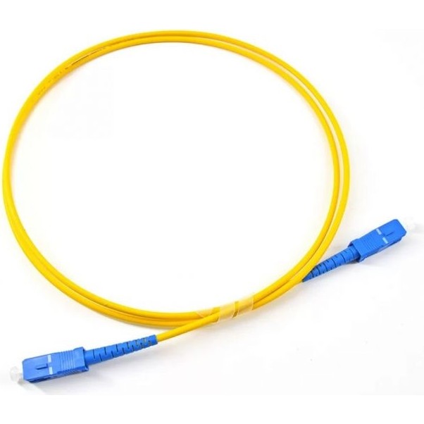 Rubu Fiber Optik Kablo 2 Metre Patch Kablo Sc-Sc Sm Patchcord Simplex 2.0mm 9/125(OS2) Single Mod EV-OFİS internet bağlantısı için uygundur. Network Aksesuarları Fiyatı