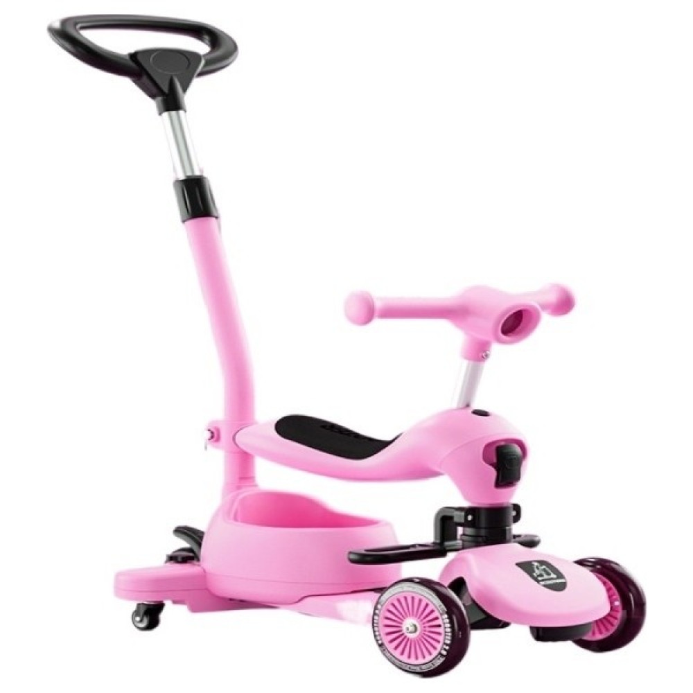 Rudolf Hansen Scooter Bebek Çok Fonksiyonlu Scooter'a Oturabilir, Itebilir ve Kayabilir (Yurt Dışından) - Açık Pembe Açık Hava, Deniz ve Spor Oyuncakları Fiyatı
