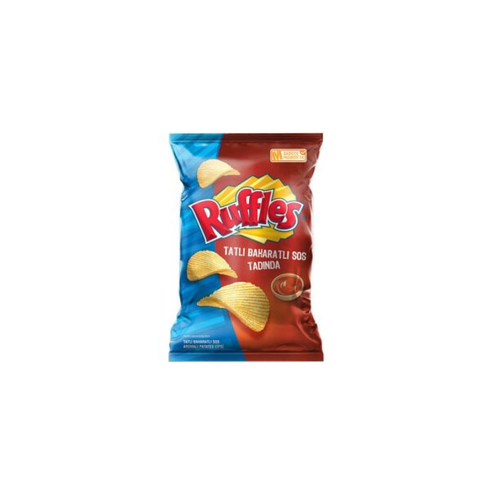 Ruffles ( 2 Adet ) Ruffles Tatlı Baharatlı Patates Cipsi Süper Boy 107 gr - 1 Adet Diğer Fiyatı