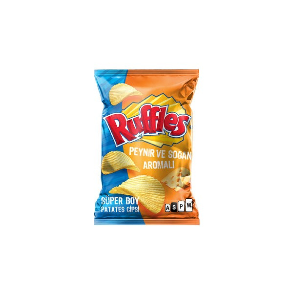 Ruffles Maximum Peynir Soğan Patates Cipsi Süper Boy 107 G * 6 Adet - 1 Adet Diğer Fiyatı