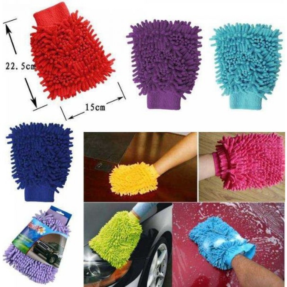 Rugad Mikrofiber Araba Yikama Ve Temizlik Eldiveni Oto Bakım Bezleri Fiyatı