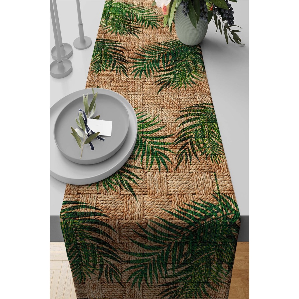 RugViva Dokuma Leke Tutmaz Elit Tay Tüyü Kumaş Masa Örtüsü Runner Hasır 40X140 Cm RNR183 - 40 x 140 cm - Açık Kahverengi Diğer Fiyatı