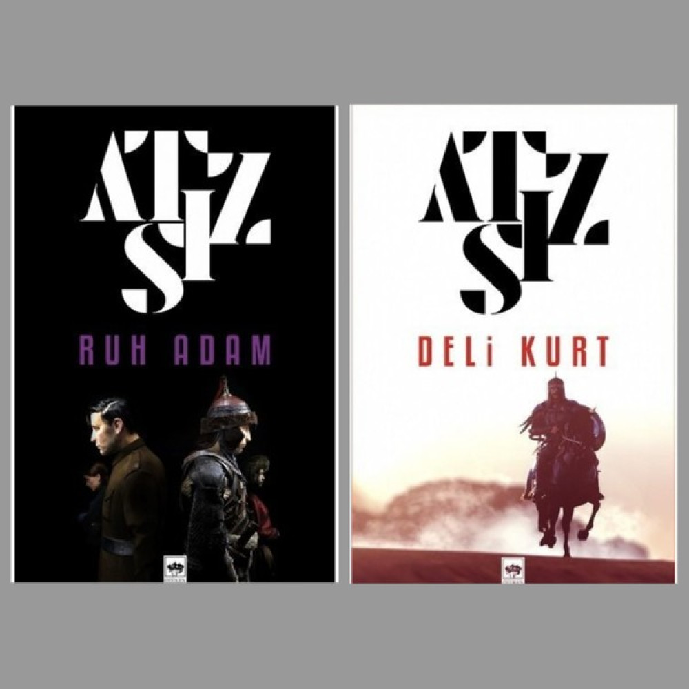 Ruh Adam + Deli Kurt 2'li Kitap Seti - Hüseyin Nihal Atsız - Hüseyin Nihal Atsız Edebiyat Fiyatı