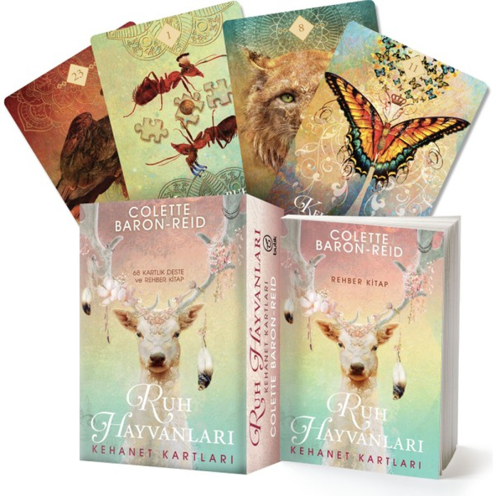 Ruh Hayvanları Kehanet Kartları - Colette Baron-Reid Astroloji - Fal - Rüya Tabirleri Fiyatı