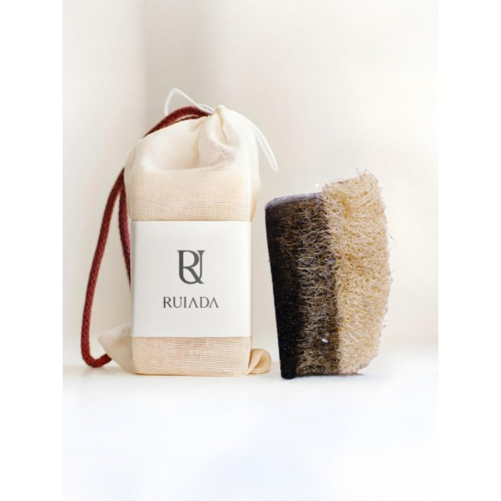 Ruiada  Doğal Kabak Lifli Aktif Karbon Sabunu 130 gr (Hand Made) Oto Boyaları Fiyatı