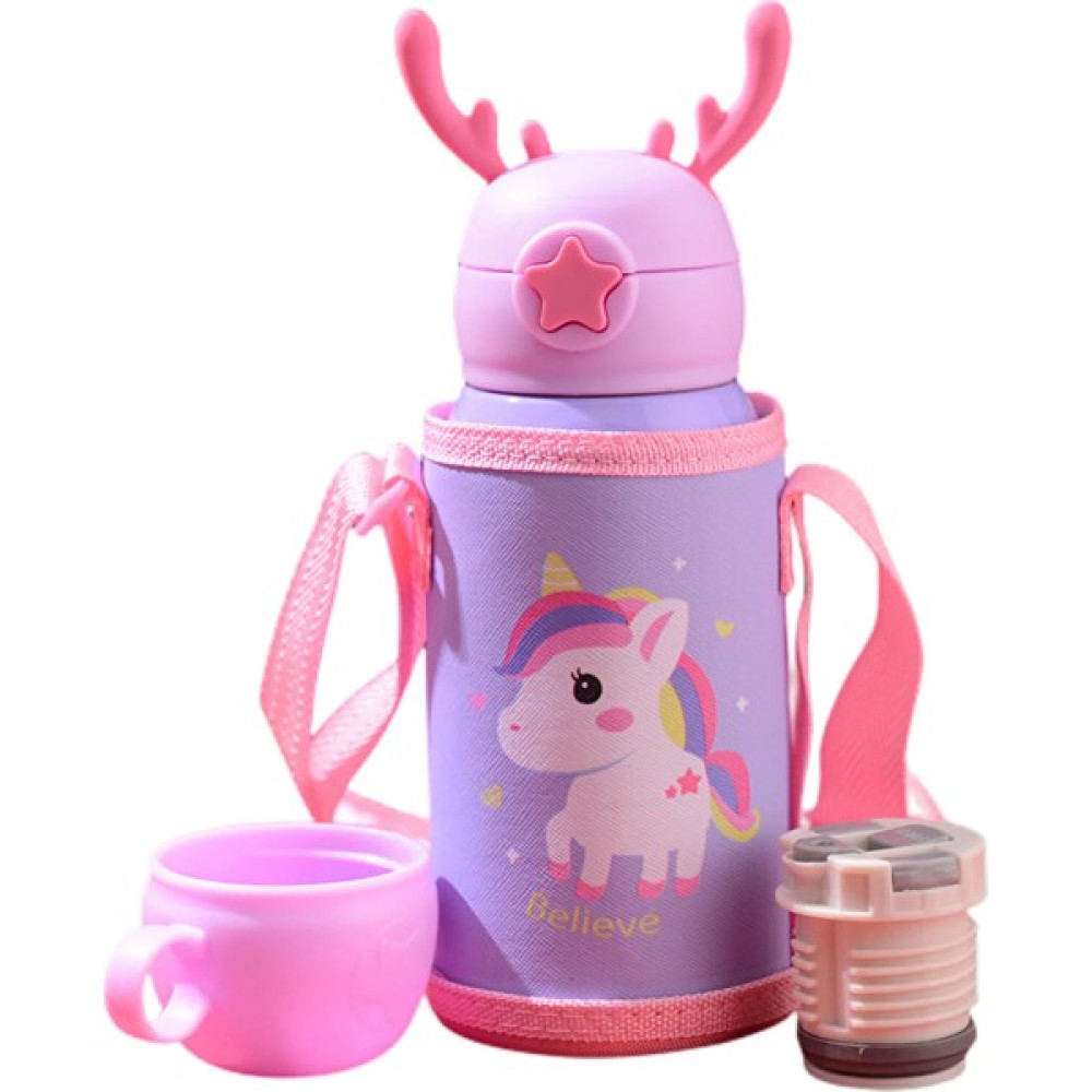 Ruicheng 500 Ml. Paslanmaz Çelik Taşınabilir Yalıtımlı Çocuk Suluklar Mataralar (Yurt Dışından) - Açık Mor Oto Boyaları Fiyatı