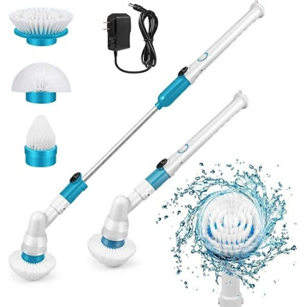 Ruichihu Çok Fonksiyonlu Banyo Elektrikli Temizleme Fırçası Seti-Beyaz (Yabancı) (Yurt Dışından) Temizlik Malzemeleri Fiyatı