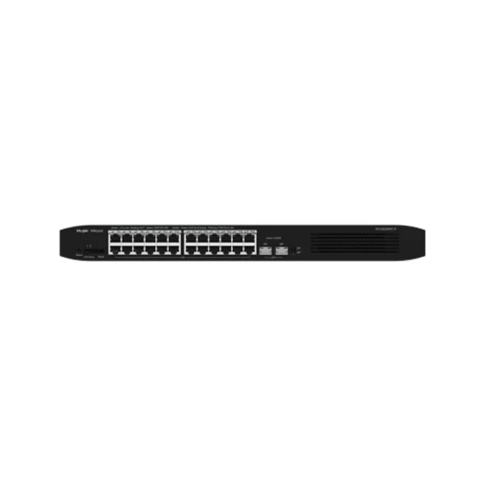 Ruijie Reyee RG-ES226GC-P 24 Portlu 10/100/1000 Gigabit Yönetilebilir Switch 2 Sfp+24 Port Poe 370 Watt Hub & Switch Fiyatı