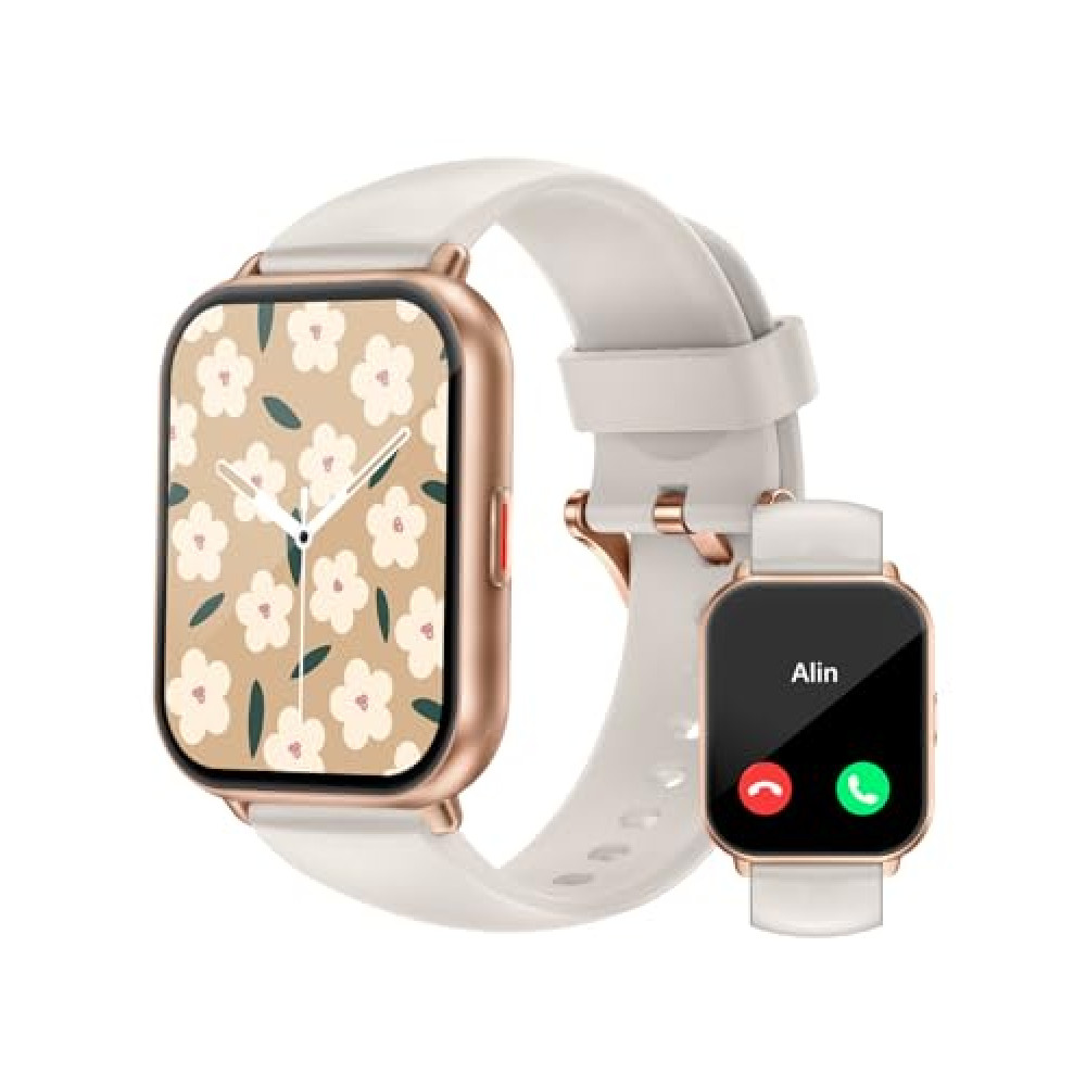 RUIMEN Smart Watch Answer Dial Call,Smart Watches for Women Men HD Touch Screen Fitness watch with SpO2-Monitor Heart Rate Sleep Monitor Pedometer Watch Multi Sports Mode for Android iOS