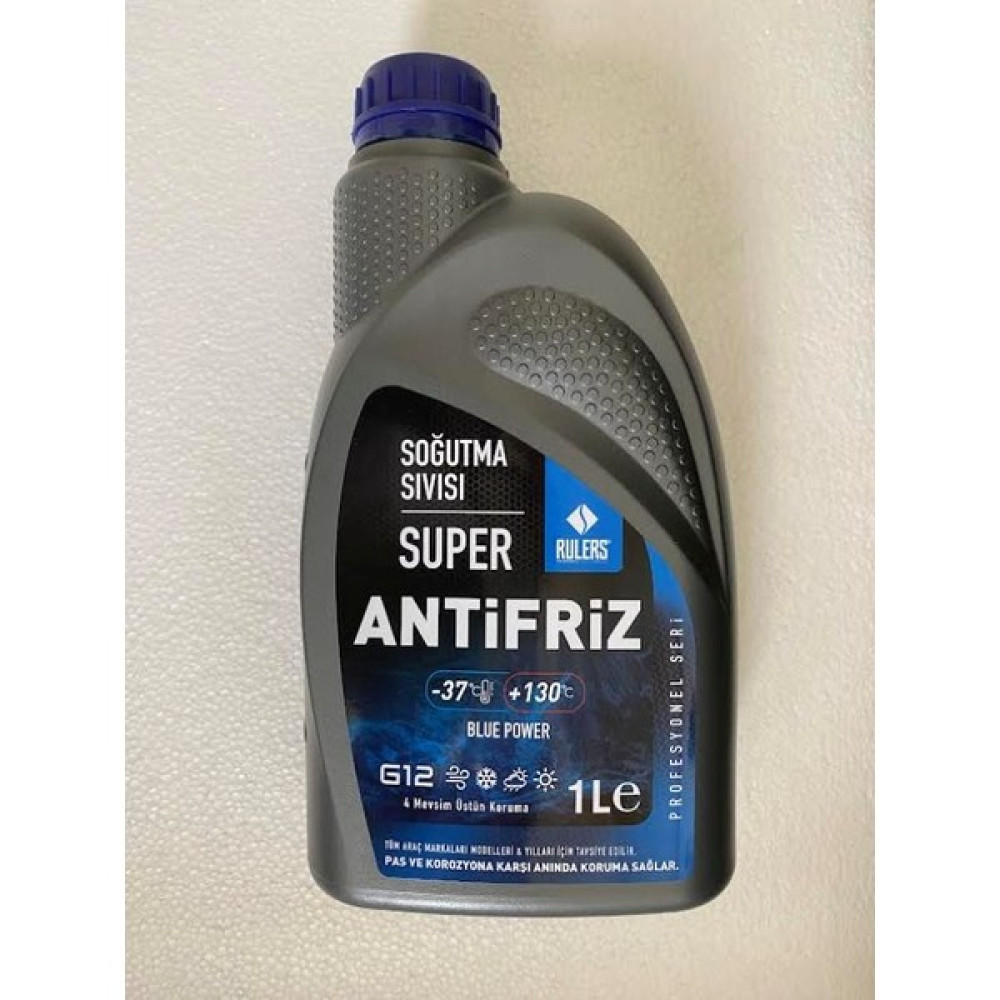 Rulers Super Antifirz 1 Lt Mavi -37 + 130 Antifiriz Fiyatı
