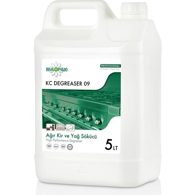 Rulopak Kc Degreaser Ağır Kir ve Yağ Çözücü 5 kg - 5 lt Deterjan ve Temizlik Ürünleri Fiyatı