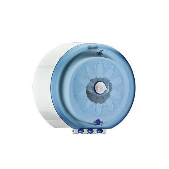 Rulopak R-1310 Transparan Mavi Modern Mini Jumbo Tuvalet Kağıdı Dispenseri