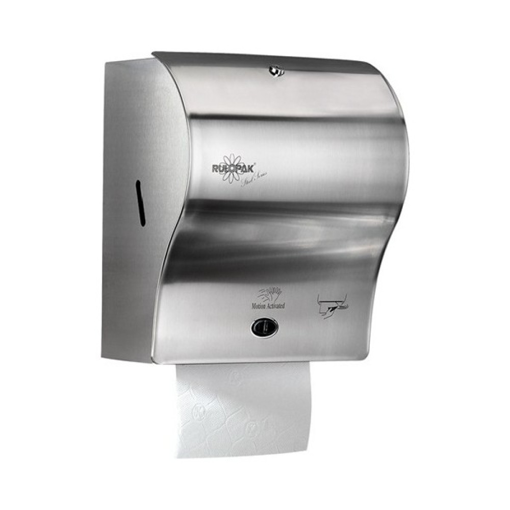 Rulopak Sensörlü Paslanmaz Havlu Makinesi 21cm Dispenser Fiyatı