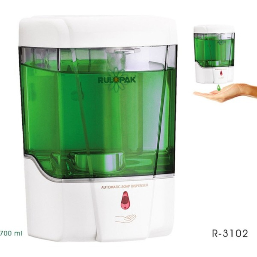 Rulopak Sensörlü Sıvı Sabun Dispenseri 700ML Sensörlü Sıvı Sabunluk Fiyatı