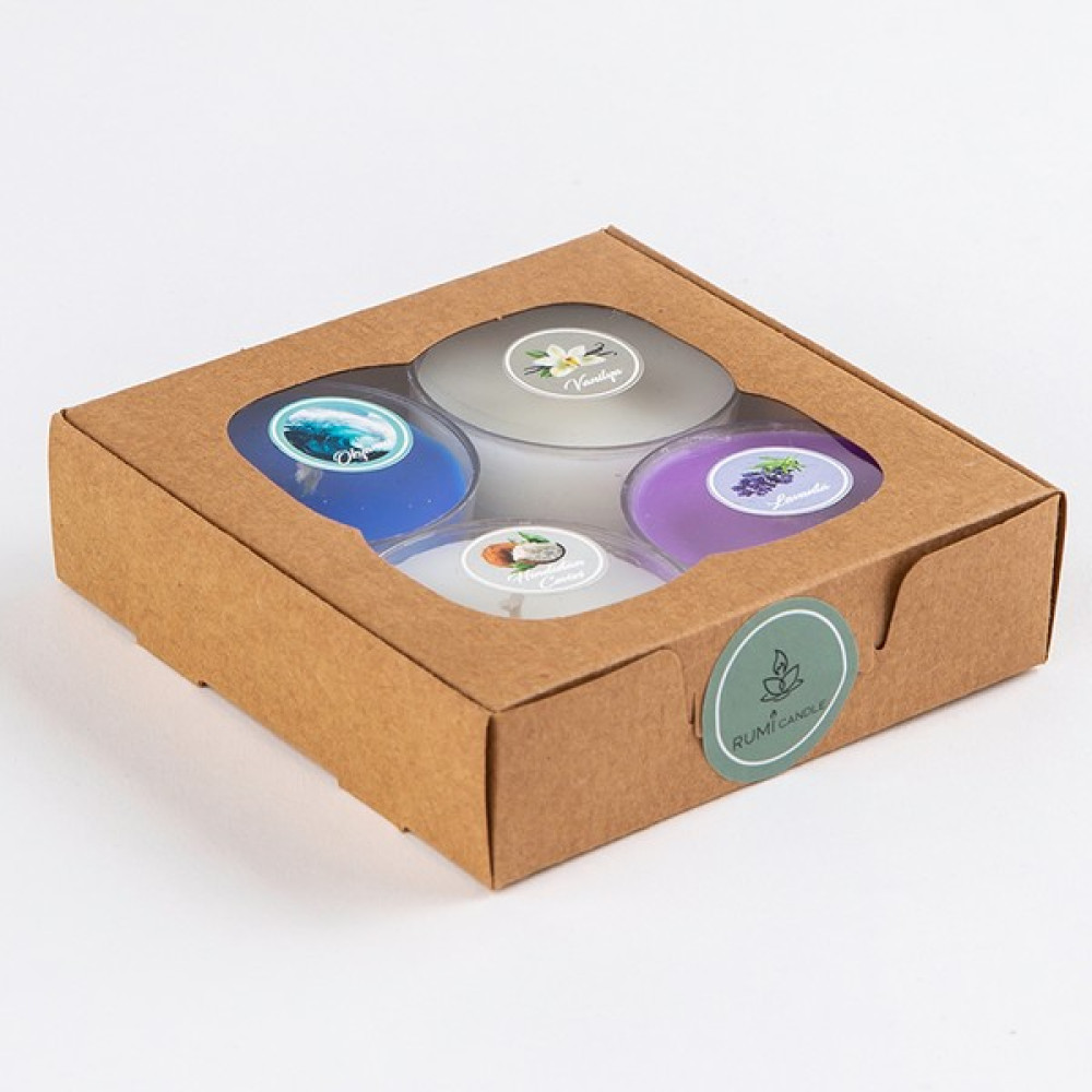 Rumi Candle Tea Light Mum Kapsül Mum Küçük Mum Tealight Mum Kokulu Mum - 1 Adet - Renkli Dekoratif Mum Fiyatı