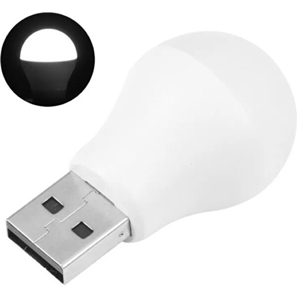 Runedo USB LED Lamba Powerbank Ile Çalışan Mini Boy USB Ampul Beyaz Işık Kamp Aksesuarı Fiyatı